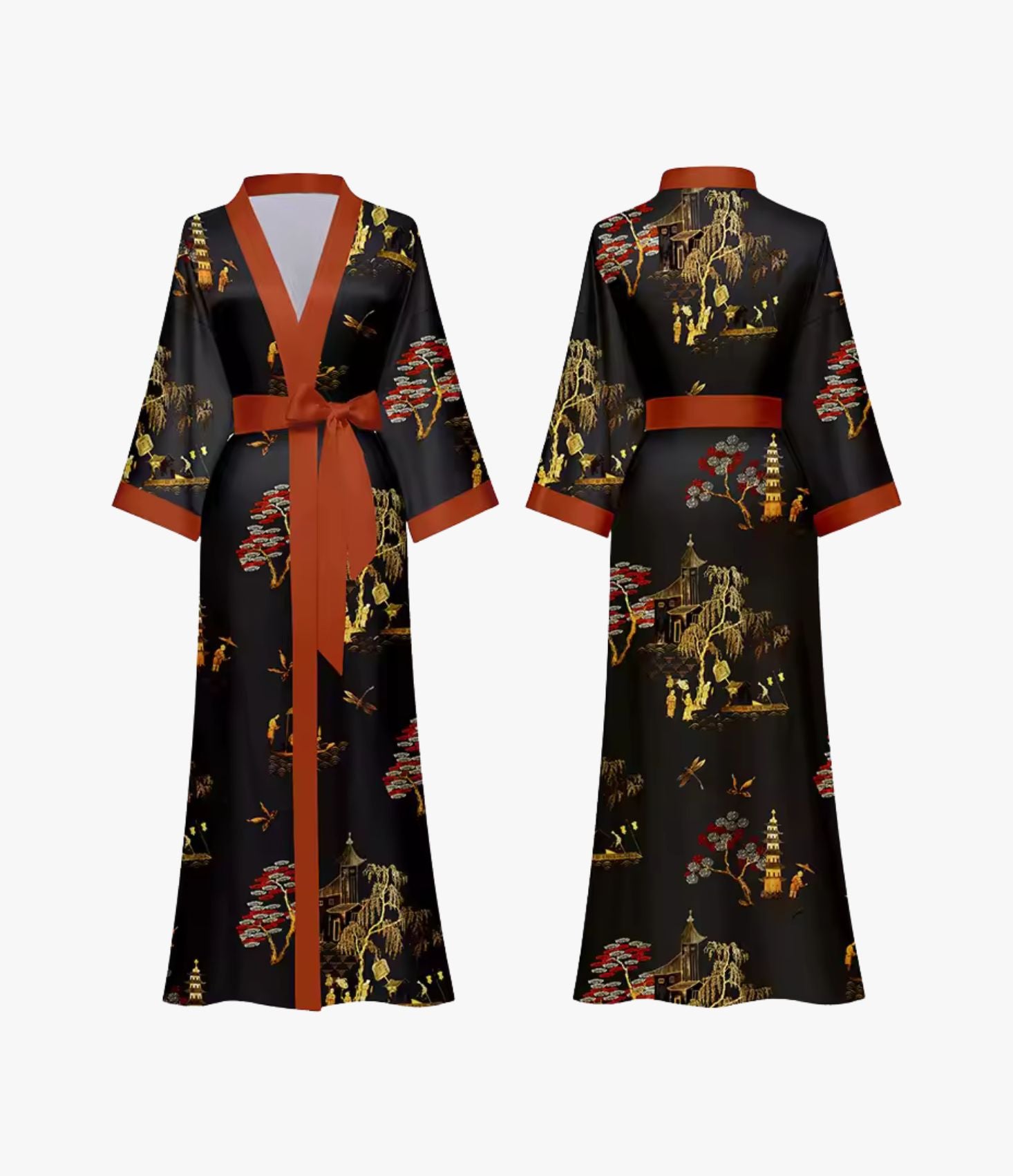Akegane Kimono Robe