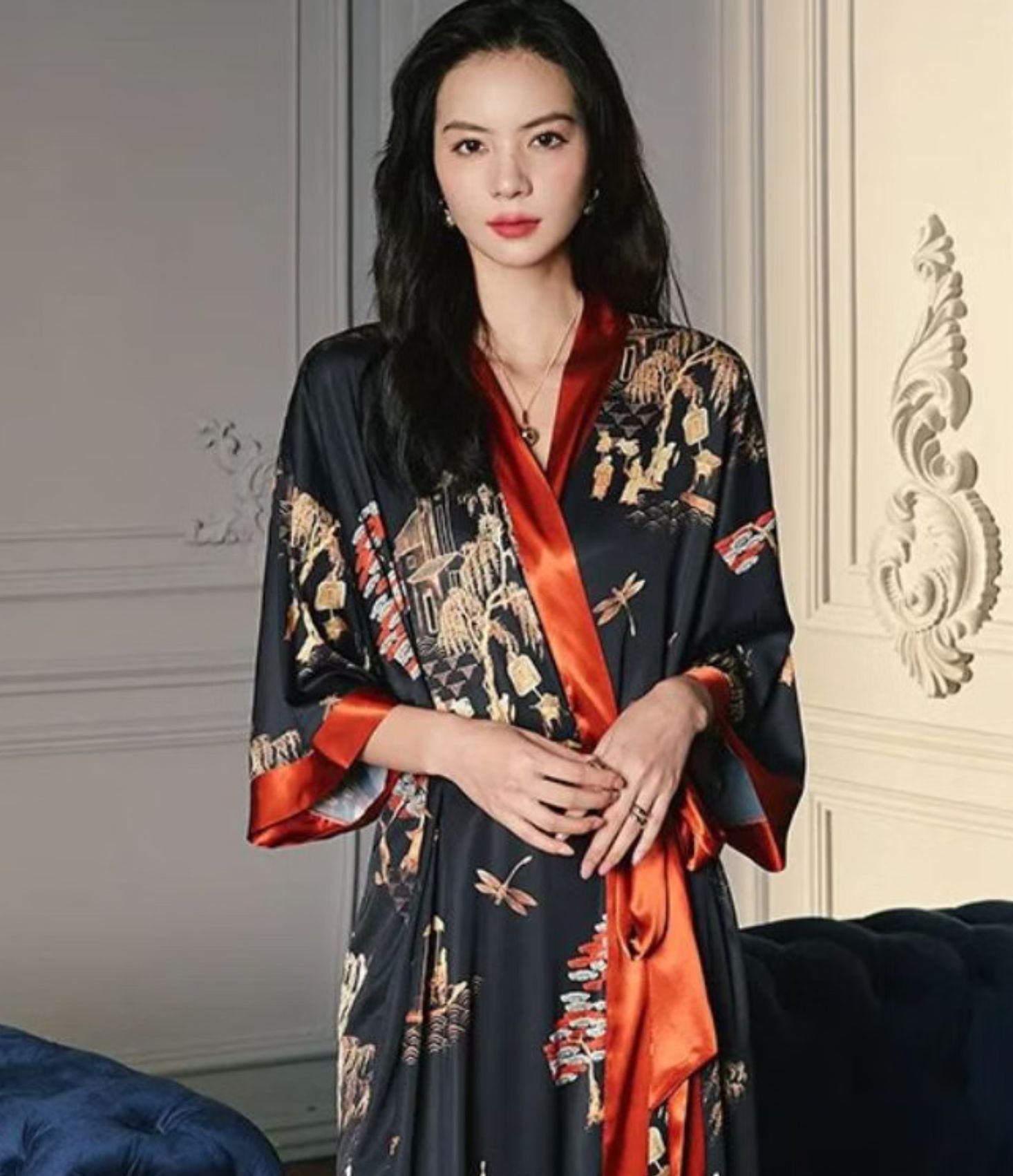 Akegane Kimono Robe