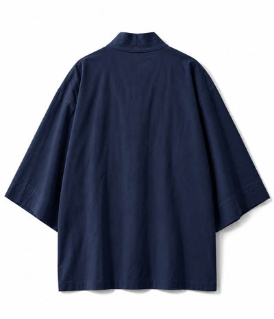 Embroidered Blue Haori