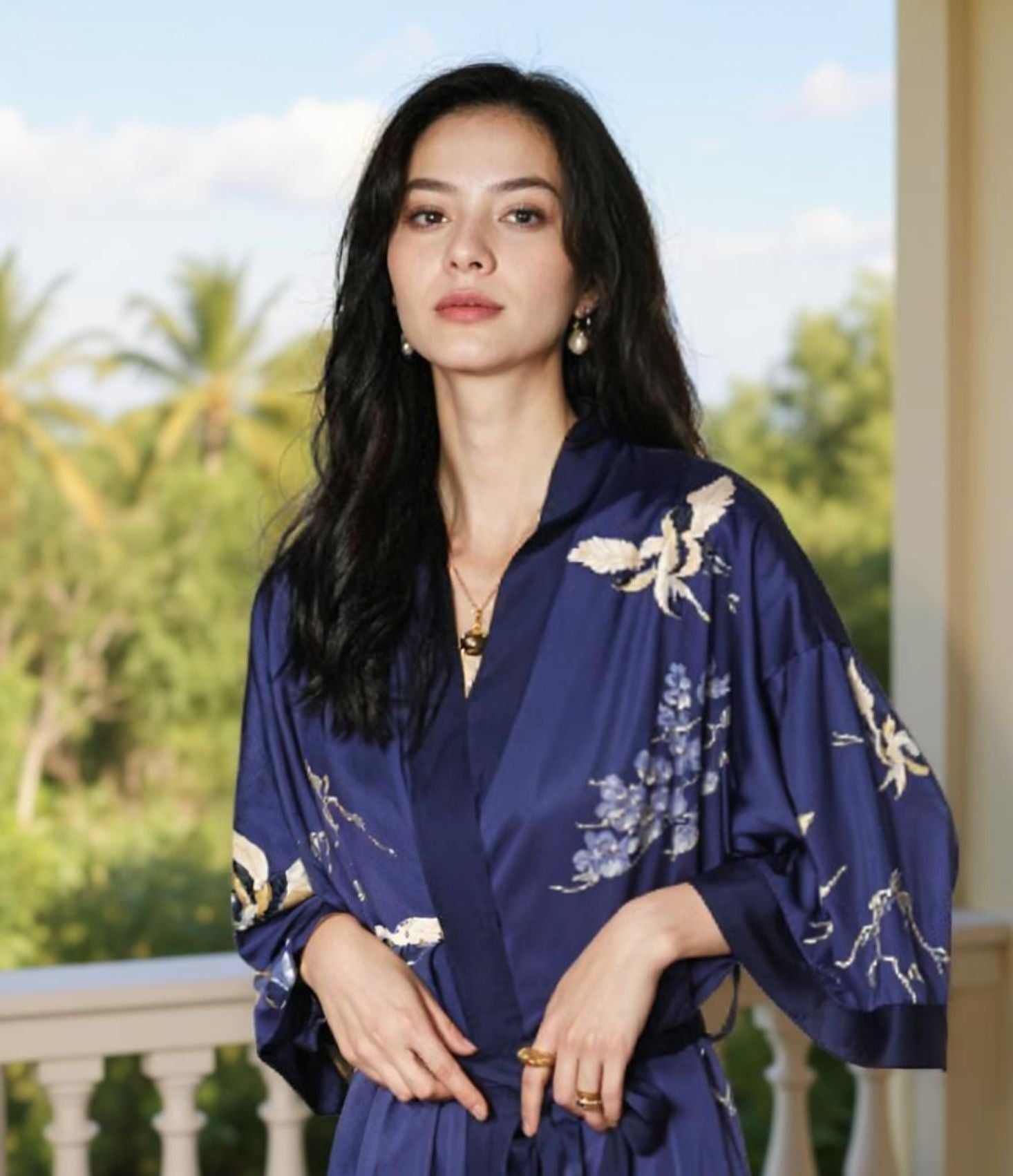 Tsubaki Kimono Robe